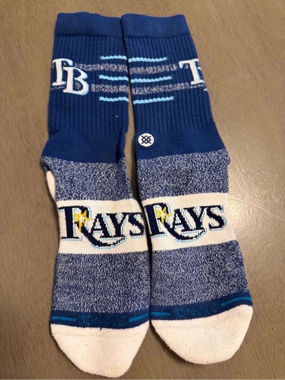 Tampa Bay Rays Athletic Crew Socks - Blue